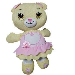 Vintage Fisher Price Doodle Bear Marigold 14 inch Plush Stuffed Animal Toy 2012